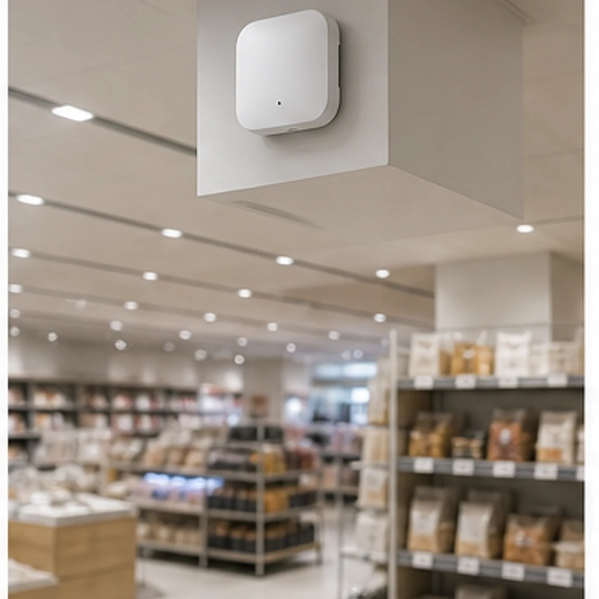電子棚札設定用ベースステーション — 利用シーン