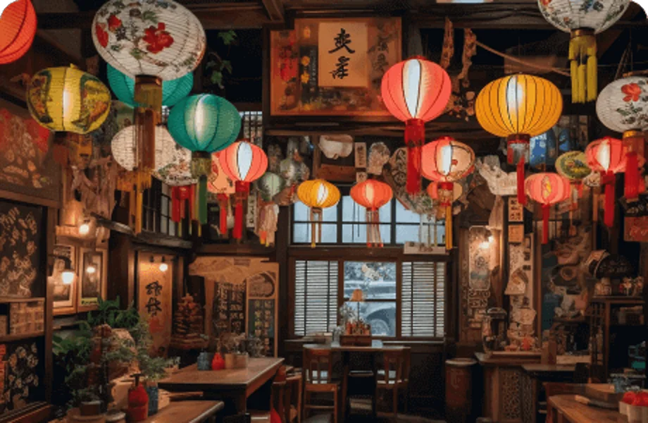 飲食店のサービス現場