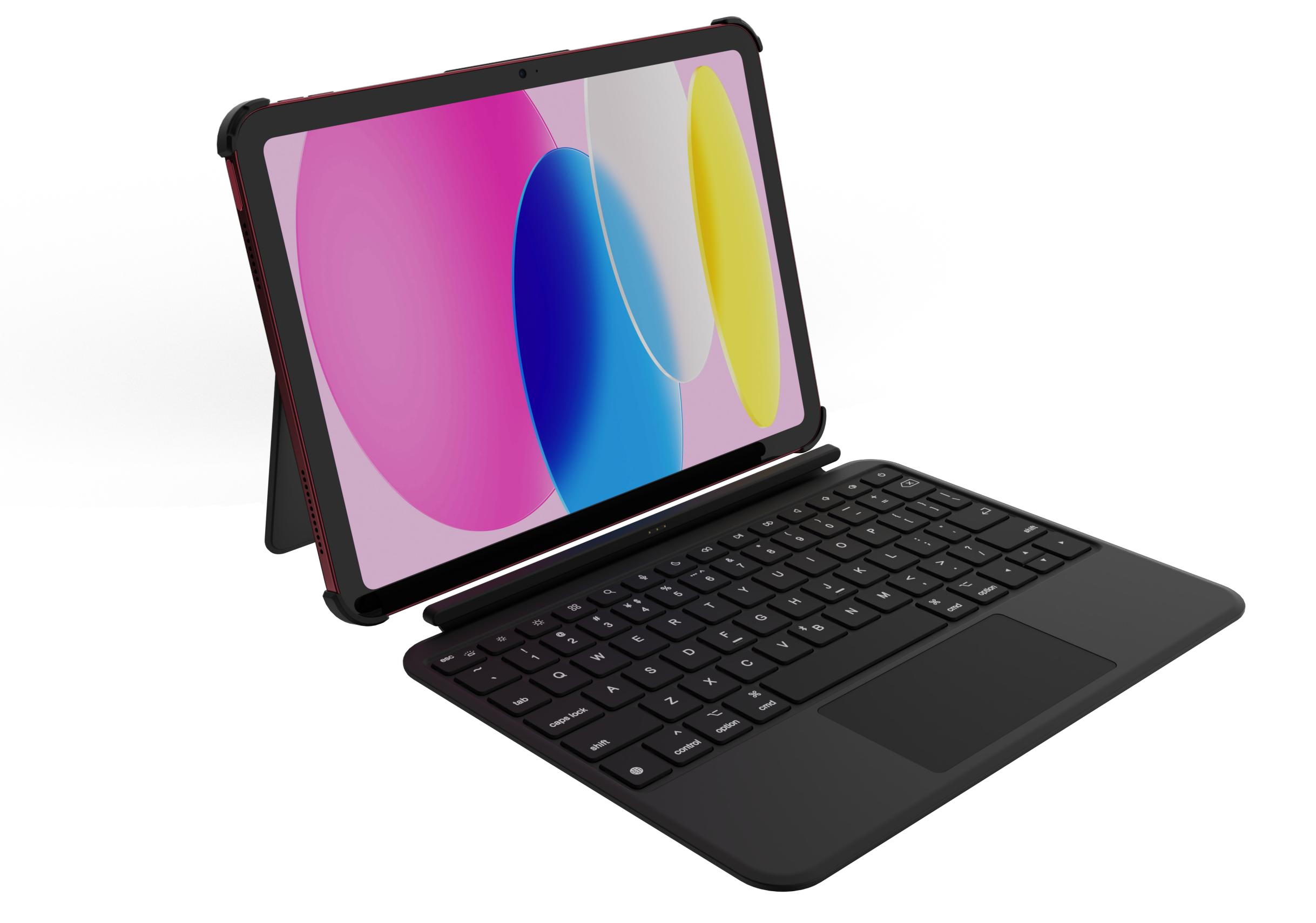 iPad第10世代用 ダブルサイドクリップキーボード