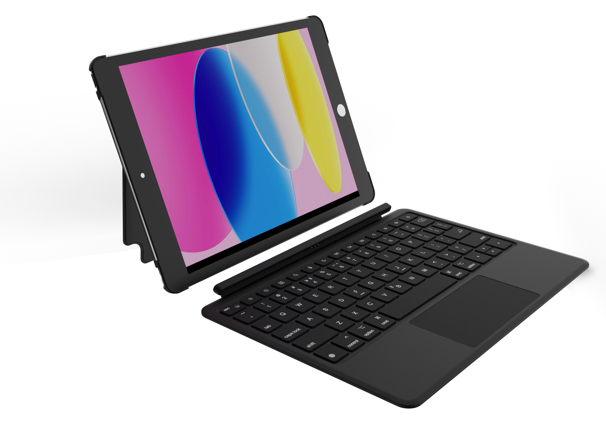 iPad第8世代用 ダブルサイドクリップキーボード